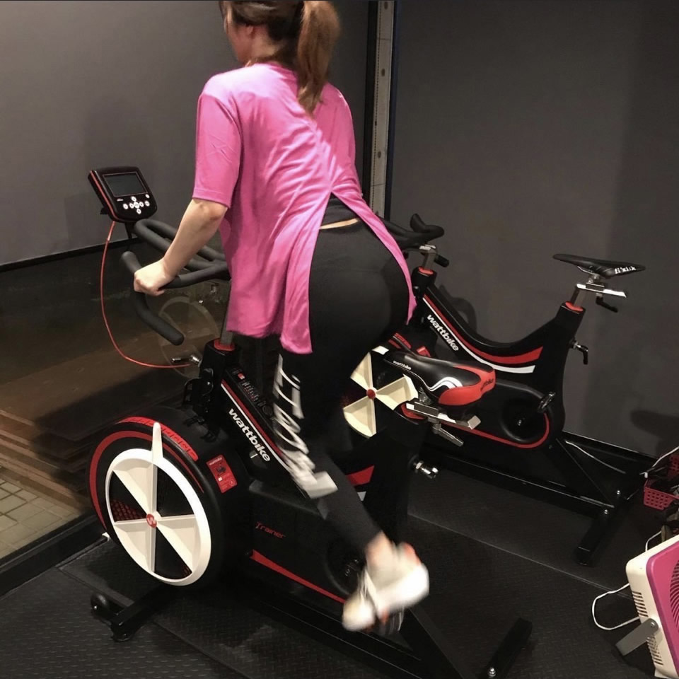 自転車トレーニング